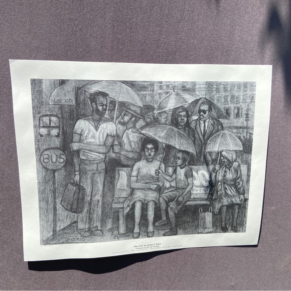 Original Artwork by James A Dixon  “Days End” - Picture 3 of 9